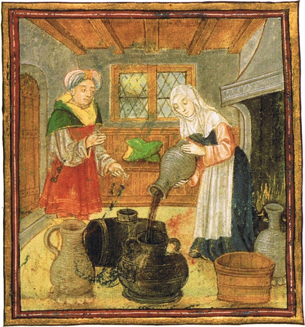 Pobożni strażnicy dziedzictwa, czyli wino w średniowieczu